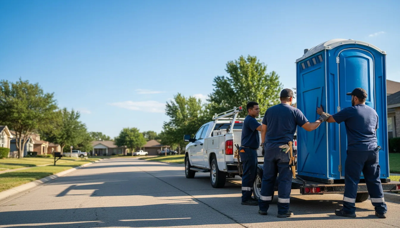 Portable Toilet Rental in Bushnell, IL near me